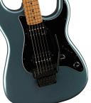 Squier Contemporary Stratocaster HH FR - Gunmetal Metallic