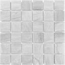 Grey Holy Grid Matt Porcelain Mosaic Tile - The Build