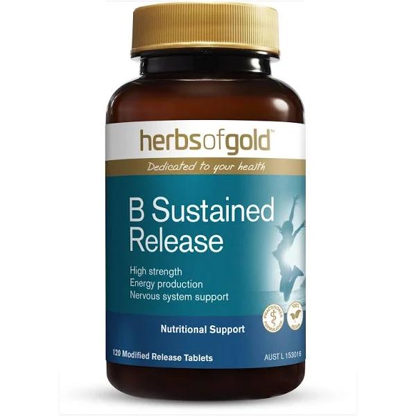 Herbs of Gold B Complete Sustained Release - 120 Tablets