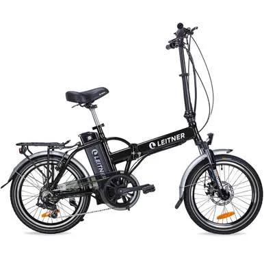 Leitner Tirol 20inch Step Over Folding Ebike Black 15Ah