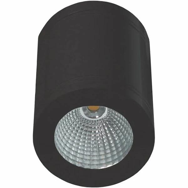 Surface LED Dimmable Surface Mounted Downlight Round Black 13W 5000K IP65 - SURFACE16