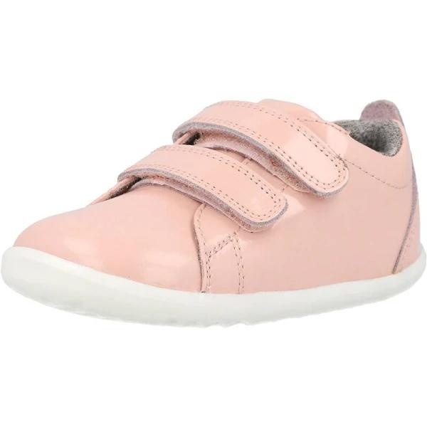 Bobux Grass Court Seashell Leather Flat Shoes Seashell Girls Shoes Kids Shoes