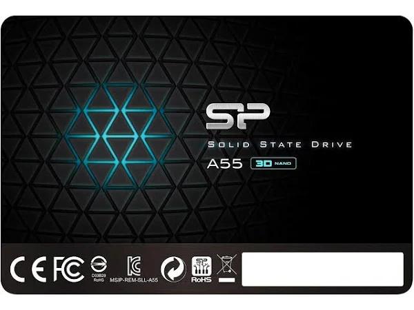 Silicon Power Ace A55 2.5" 1TB SATA III 3D NAND Internal Solid State Drive (SSD) SU001TBSS3A55S25NE