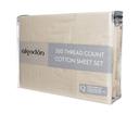 Algodon 300TC Cotton Sheet Set - Stone Queen