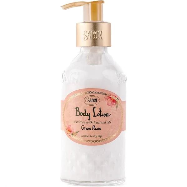 Sabon Body Lotion - Green Rose (with Pump) 200ml/7oz