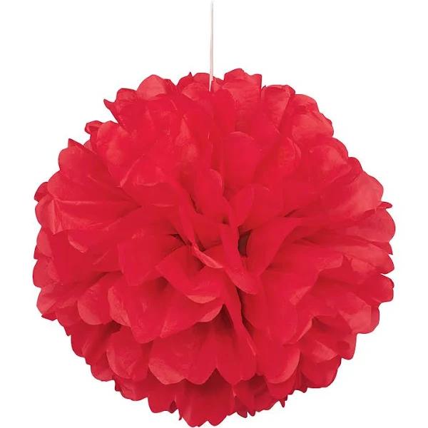 Puff Ball - Red 40cm