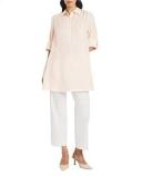 David Lawrence Saxon Linen Tunic in Cream 12