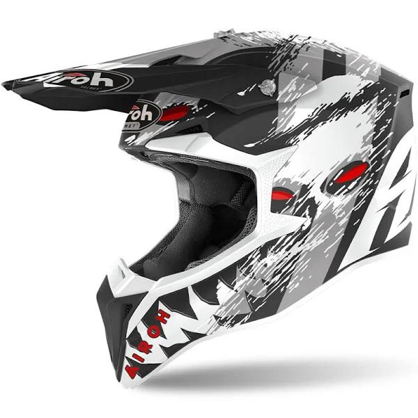 Airoh Wraap Demon Matt Helmet XXL - Motocross Helmets