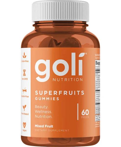 Goli Superfruits Gummies - 60 Gummies