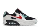 Nike Air Max 90 Aqua Red White Black (Women's)