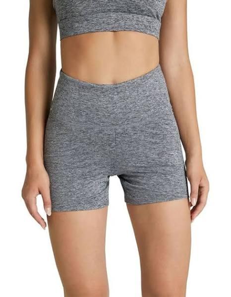 Rockwear Sculpt Scrunch Bum Bike Shorts Mid Grey Marle 14