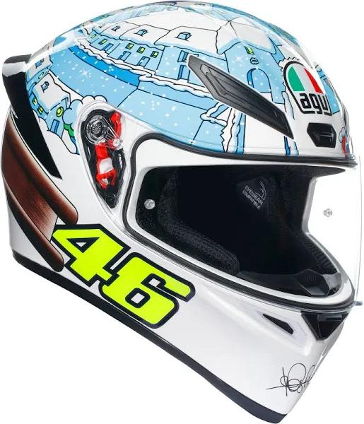 AGV K1 S E2206 Rossi Winter Test 2017 Helmet