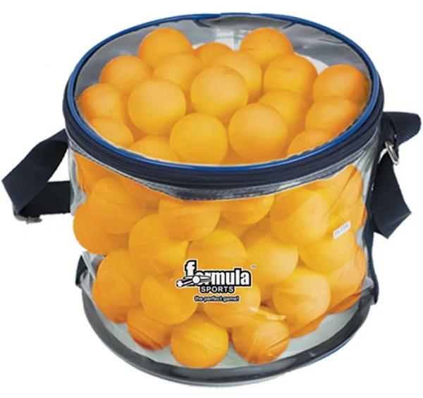 Formula Sports Table Tennis Ping Pong Balls Orange 100 Pack