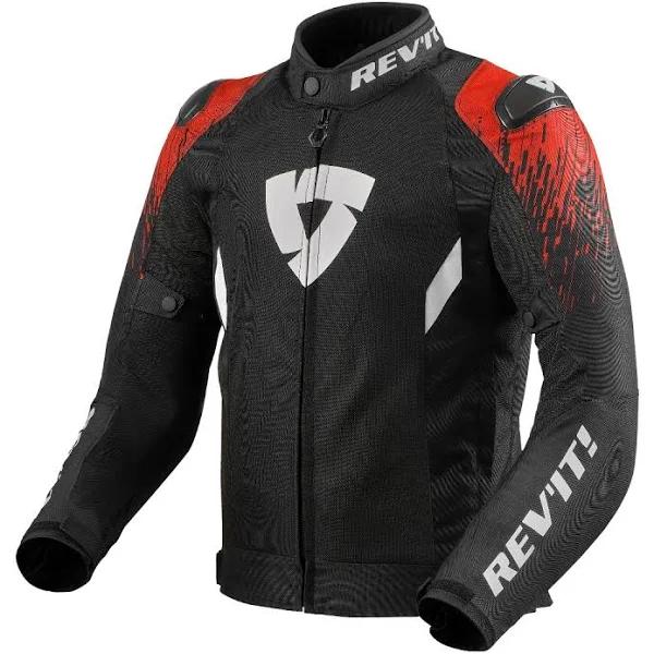 Revit Quantum 2 Air Jacket Black Red 2XL - Motorcycle Jackets