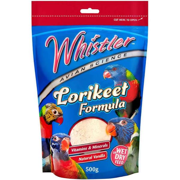 Whistler Wet Dry Formula Lorikeet Food 500g