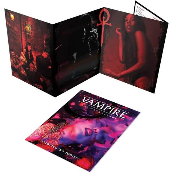 Vampire The Masquerade 5th Edition: Storyteller's Screen & Toolkit