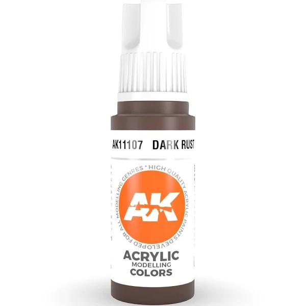 AK Interactve 3Gen Acrylics - Dark Rust 17ml | Ozzie Collectables