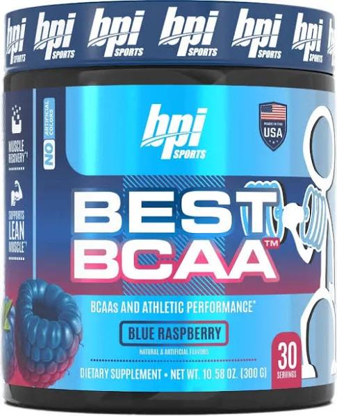 BPI Sports - Best BCAA-30 SERVES-BLUE Raspberry