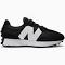 New Balance Black with White 327 Trainers