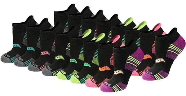 Saucony Women's Performance Heel Tab Athletic Socks (8 & 16