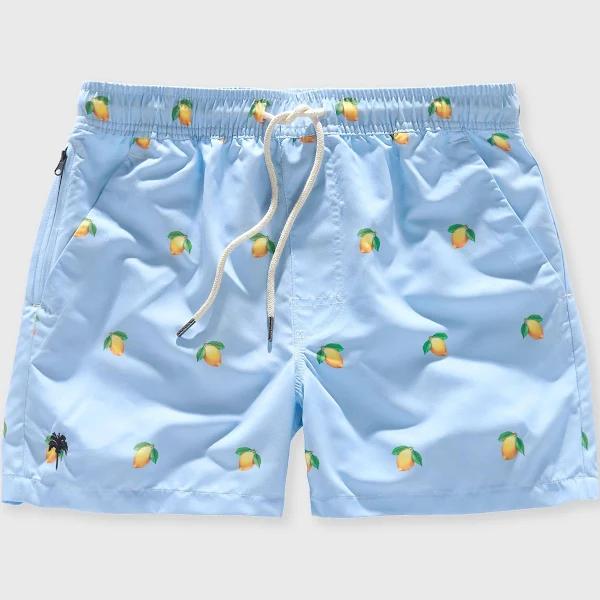 OAS - Blue Lemon Swim Shorts - Size XL