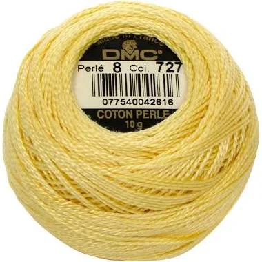 DMC Pearl Cotton Ball Size 8 87yd Very Light Topaz