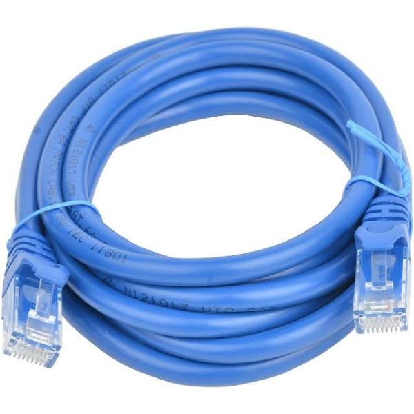 8Ware Cat6a UTP Ethernet Cable 2m Snagless Blue