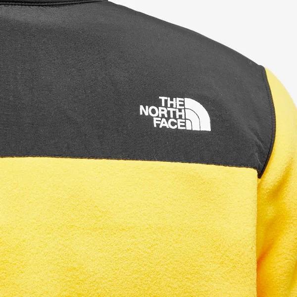 The North Face Denali Polartec Fleece Jacket in Yellow and Black