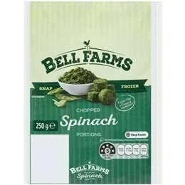 Bell Farms Chopped Spinach 250g