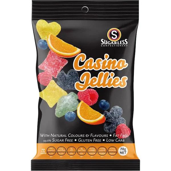 Sugarless Casino Jellies 70g