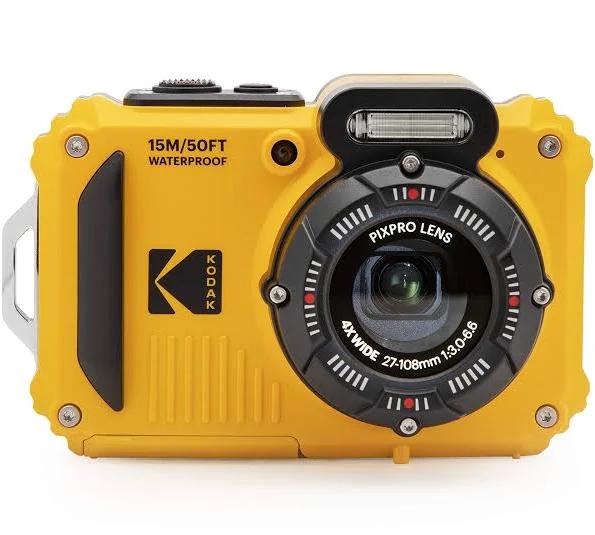 Kodak Pixpro WPZ2 Digital Camera (Yellow) WPZ2YL