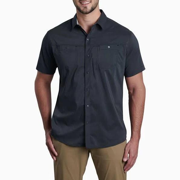 Kuhl Stealth SS Mens Shirt - Blackout - M