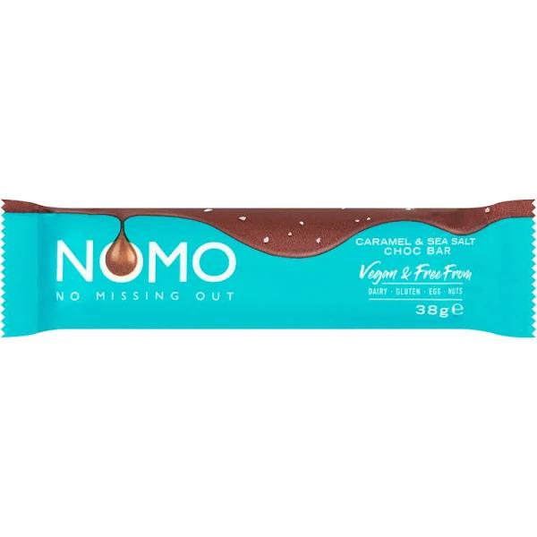 Nomo Caramel & Sea Salt Chocolate Bar 38G