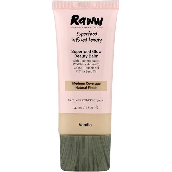 Raww Superfood Glow Beauty Balm Cream - Vanilla 30ml