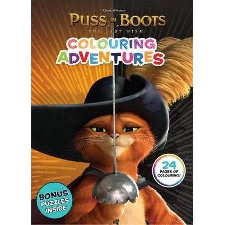 Puss in Boots The Last Wish: Colouring Adventures (DreamWorks)