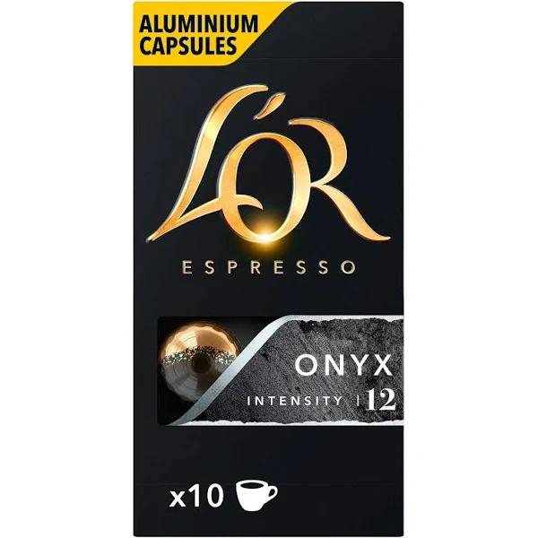 L'Or Espresso Onyx Coffee Capsule Box of 100