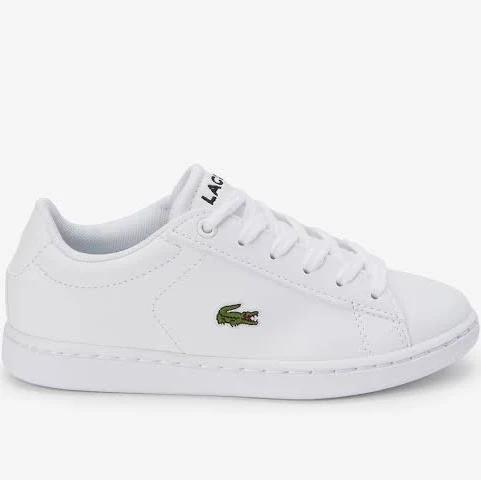 Lacoste Carnaby Evo BL White Unisex Size 1| AfterPay Available