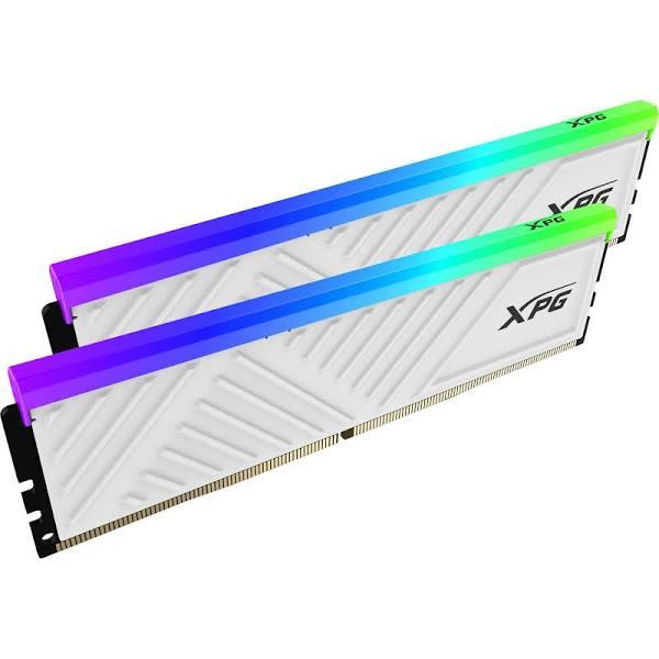 ADATA XPG D35G RGB 16GB (2x8) DDR4-3600 Memory - White [AX4U36008G18I-DTWHD35G]