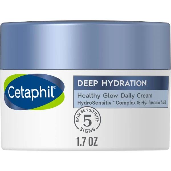 Cetaphil Daily Cream, Healthy Glow, Deep Hydration - 1.7 oz