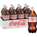 Coca-Cola Diet Soft Drink Multipack Bottles 8 x 2L