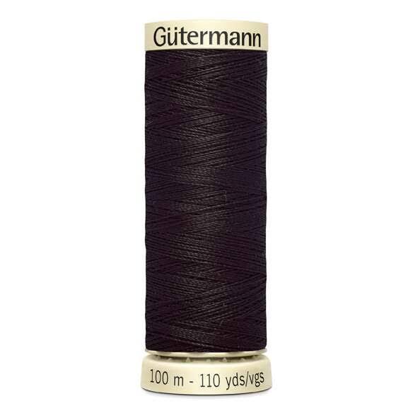 Gutermann Sew-All Dark Stone Brown Thread 682