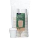 J.Burrows Lined Single Wall Paper Cups 80 Pack 198ml