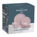 Mason Cash Classic Collection 12 Piece Dinner Set Pink