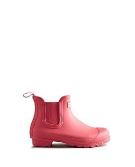 David Jones Hunter Women's Original Chelsea Boot in Rowan Pink, Size 5 UK