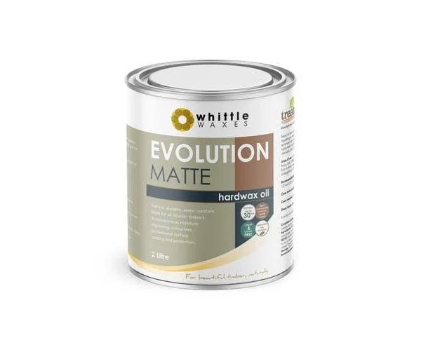 Whittle Waxes Evolution Hardwax Oil - Matte - 4.0L Oils & Waxes - Earn Everyday Rewards, AfterPay Available