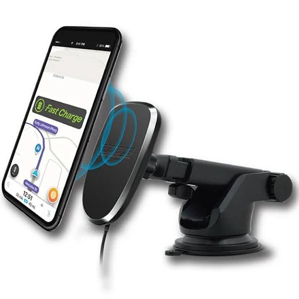 Wireless & Magnetic Fast Charging Dash Mount Car Phone Holder (OC-WCM-DASH)