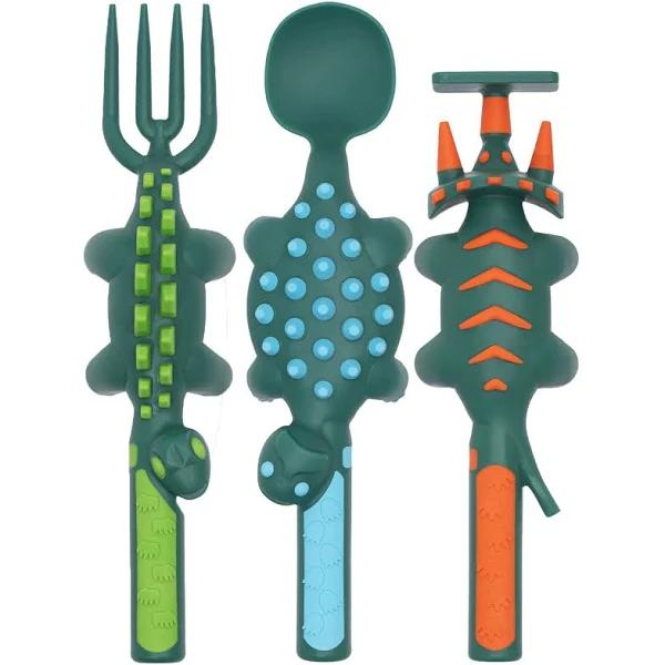 Constructive Eating Cutlery Set Dinosaur