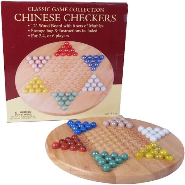 Chinese Checkers with Marbles