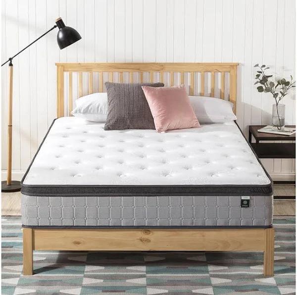 Zinus Support Plus Pocket Spring Mattress w/ Euro Top Size King Bed - AfterPay & zipPay Available