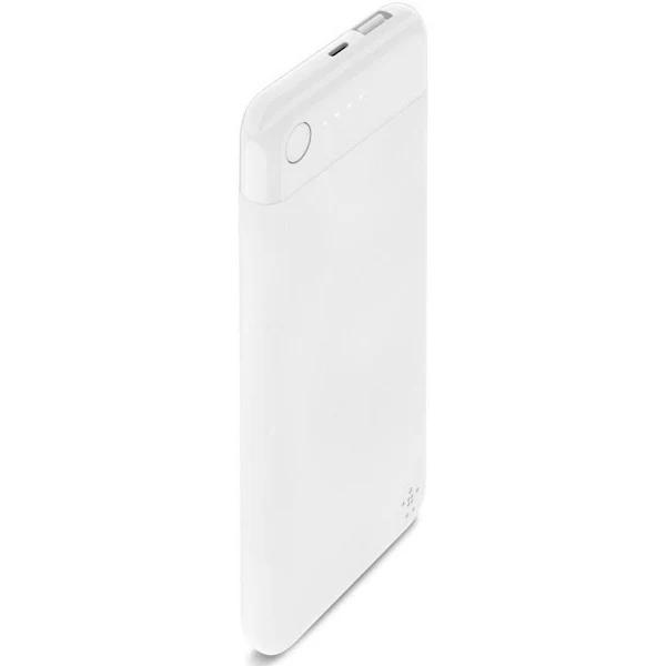 Belkin Boost Charge 5K Power Bank With Lightning Connector - White